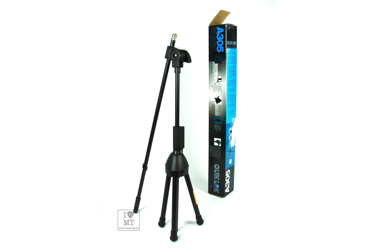 Stojak mikrofonowy QUIK LOK A305 BK EU