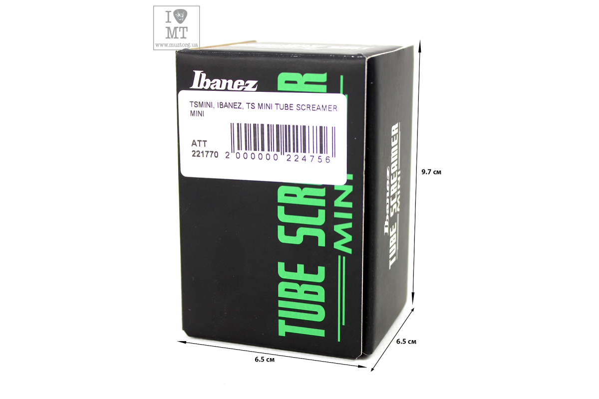 Педаль ефектів IBANEZ TS MINI TUBE SCREAMER MINI