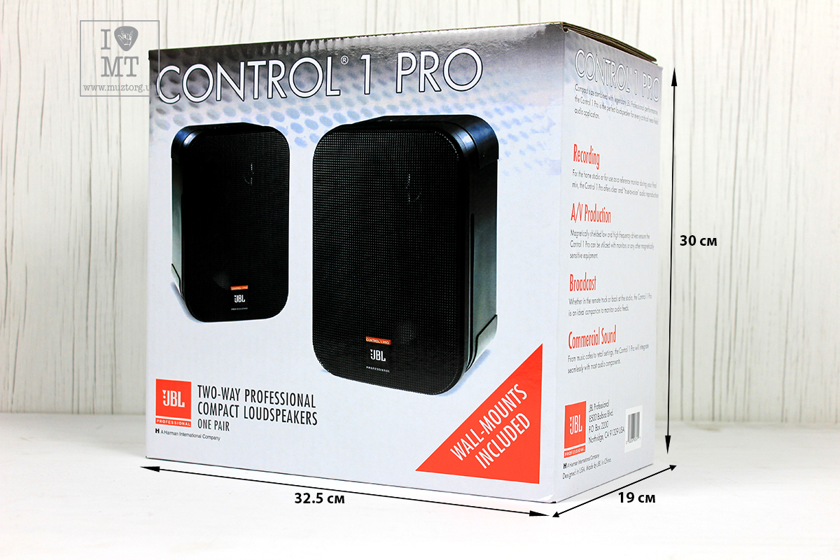 Акустическая система JBL CONTROL 1 PRO