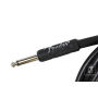 Кабель инструментальный FENDER CABLE PROFESSIONAL SERIES 18.6' ANGLED BLACK