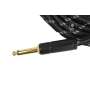 Кабель инструментальный FENDER CABLE DELUXE SERIES 18.6' BLACK TWEED