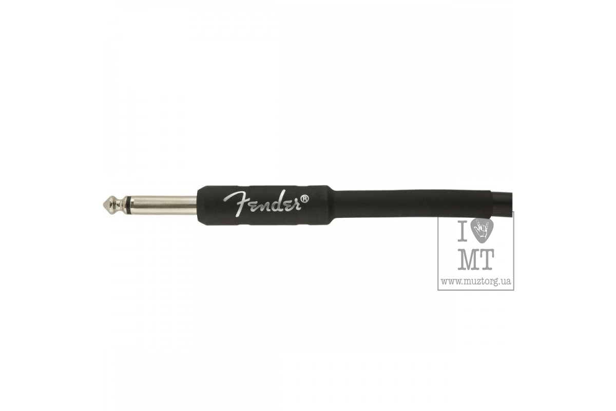 Кабель инструментальный FENDER CABLE PROFESSIONAL SERIES ANGLED 15' BLACK