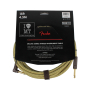 Кабель инструментальный FENDER CABLE DELUXE SERIES 15' ANGLED TWEED