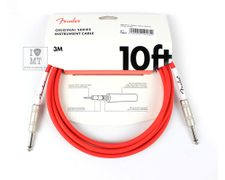 FENDER CABLE ORIGINAL SERIES 10' FIESTA RED