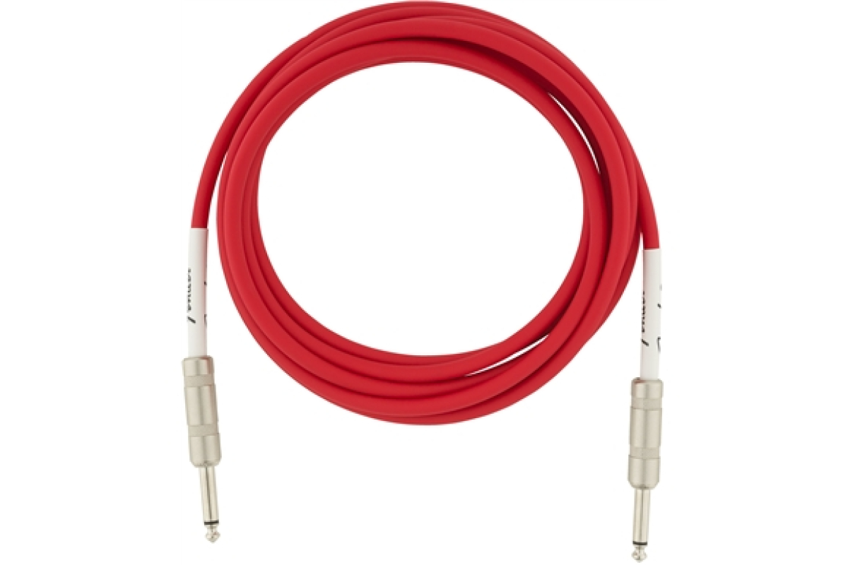 Кабель инструментальный FENDER CABLE ORIGINAL SERIES 10' FIESTA RED
