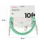 Кабель інструментальний FENDER CABLE ORIGINAL SERIES 10' SURF GREEN