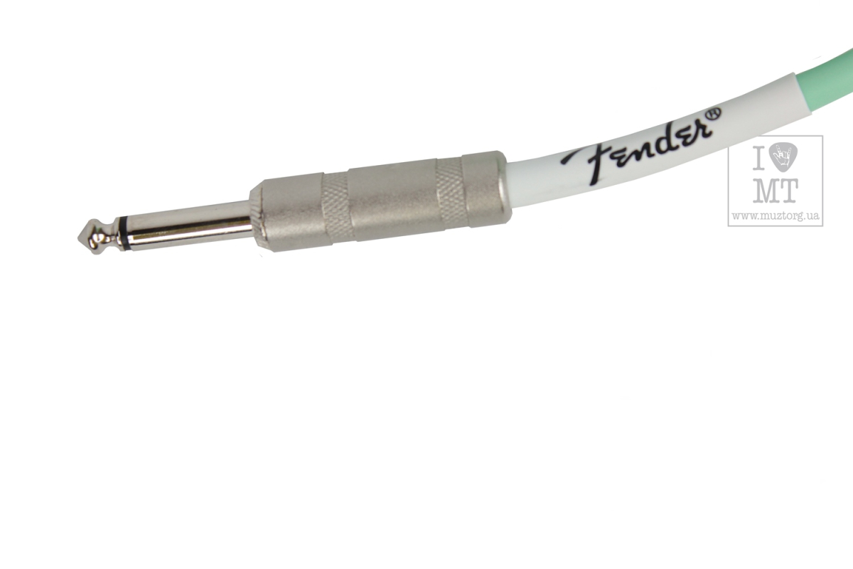 Кабель інструментальний FENDER CABLE ORIGINAL SERIES 10' SURF GREEN