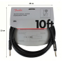 Кабель инструментальный FENDER CABLE PROFESSIONAL SERIES 10' BLACK