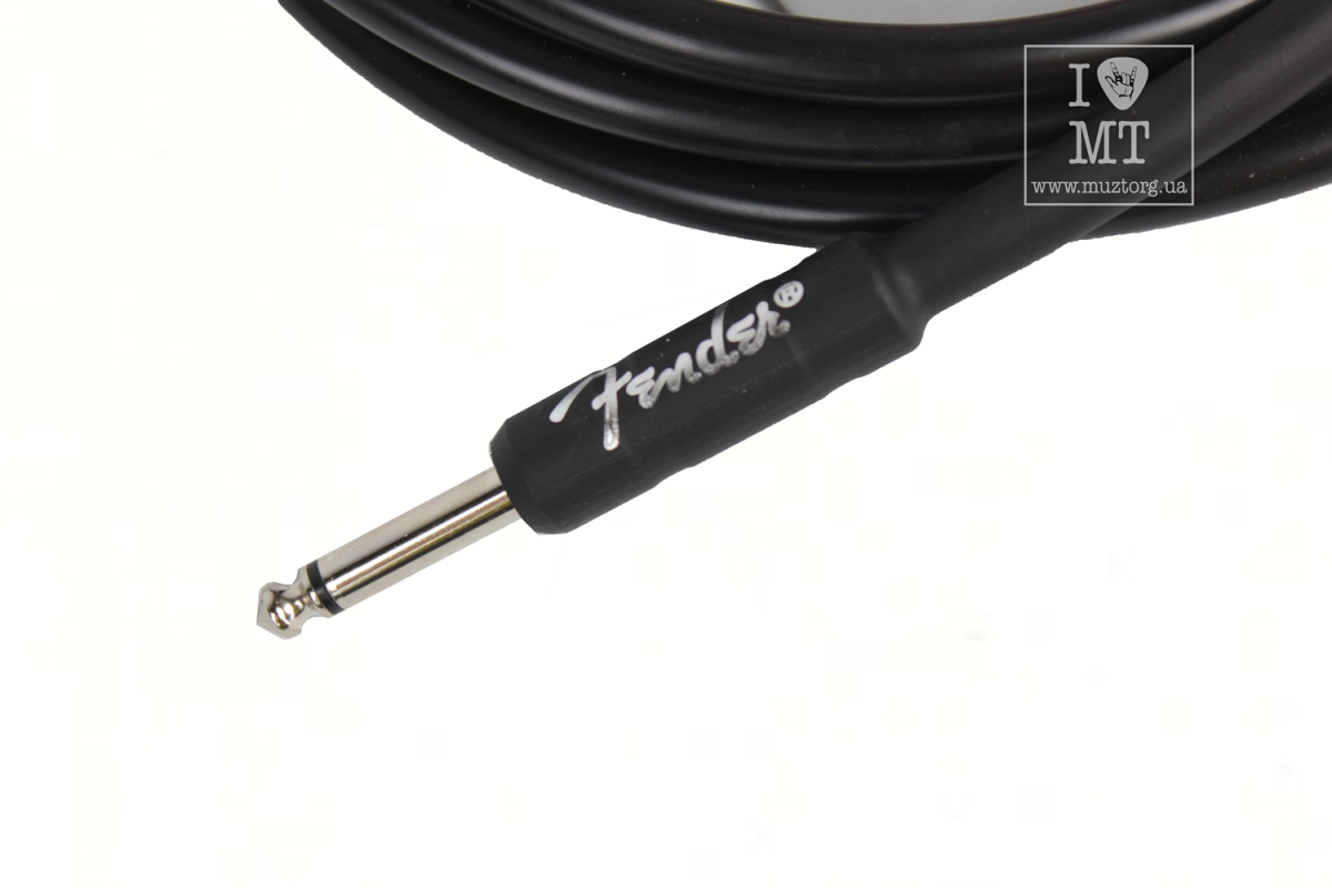Кабель инструментальный FENDER CABLE PROFESSIONAL SERIES 10' BLACK