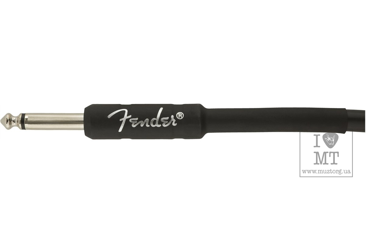 Kabel instrumentalny FENDER CABLE PROFESSIONAL SERIES 10' ANGLED BLACK