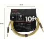 Kabel instrumentowy FENDER CABLE DELUXE SERIES 10' TWEED