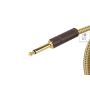 Kabel instrumentowy FENDER CABLE DELUXE SERIES 10' ANGLED TWEED