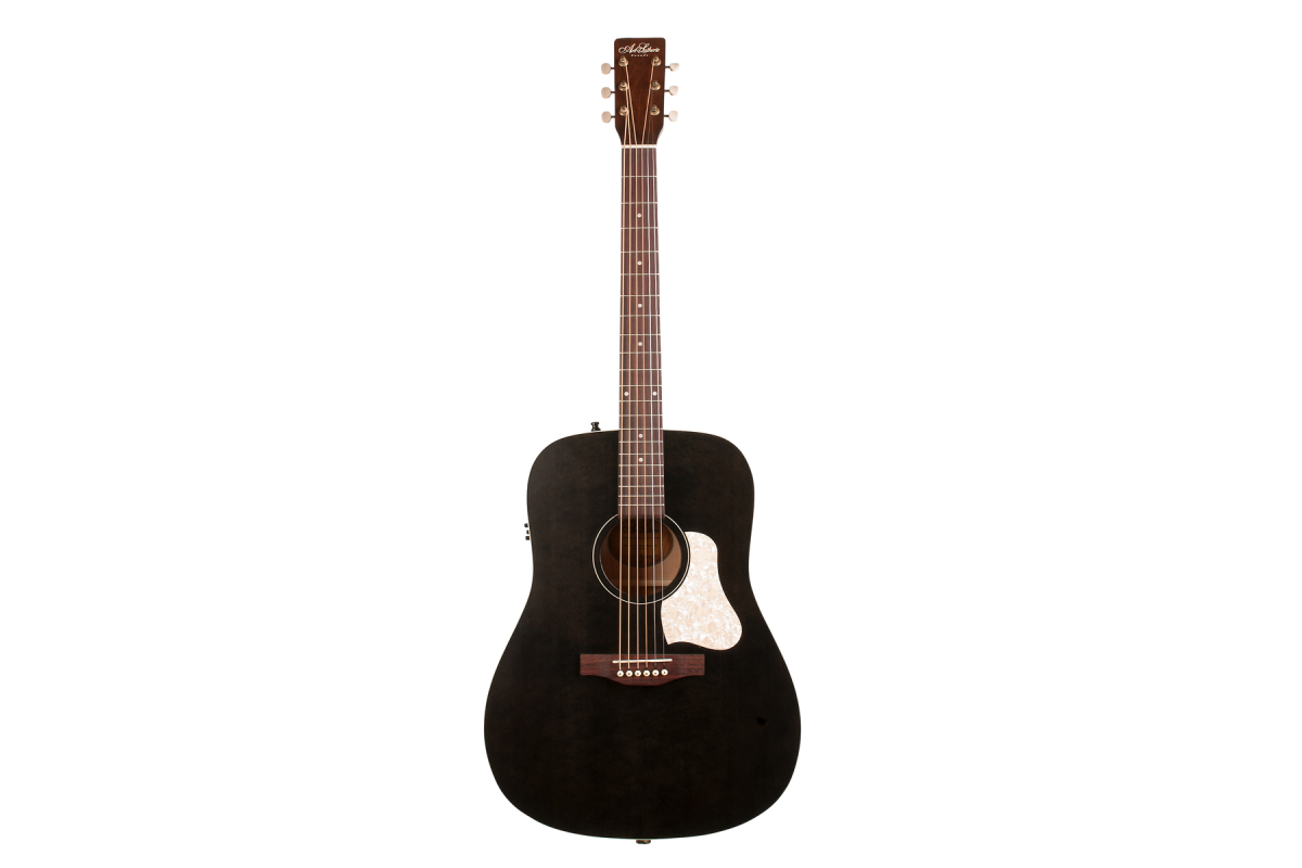 Гитара электроакустическая Art and Lutherie Americana Faded Black Presys II