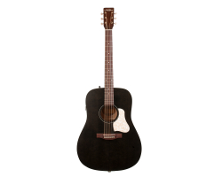 Art and Lutherie Americana Faded Black Presys II Electro-Acoustic Guitar