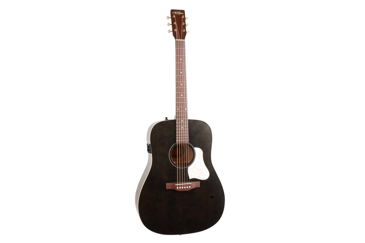 Гитара электроакустическая Art and Lutherie Americana Faded Black Presys II