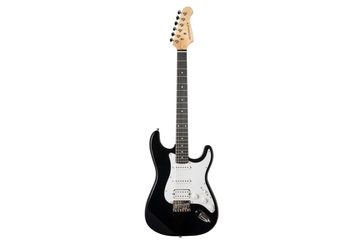 Electric Guitar ROCKDALE Acadia HT HSS Black