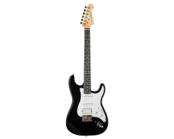 Electric Guitar ROCKDALE Acadia HT HSS Black