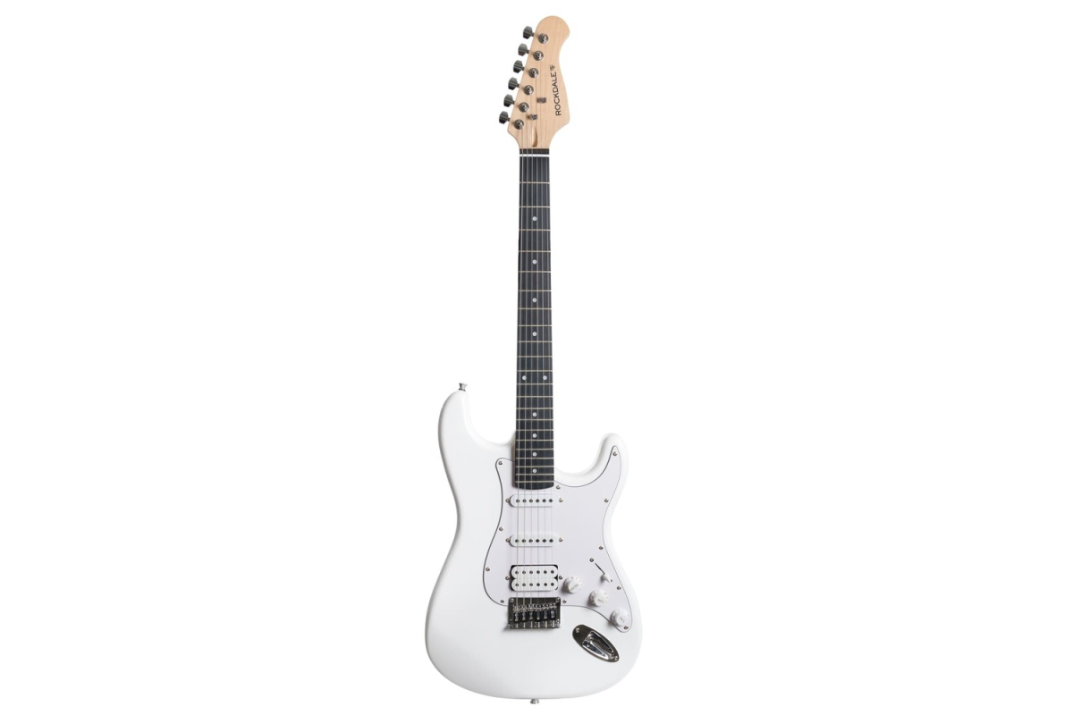 Electric Guitar ROCKDALE Acadia HT HSS White