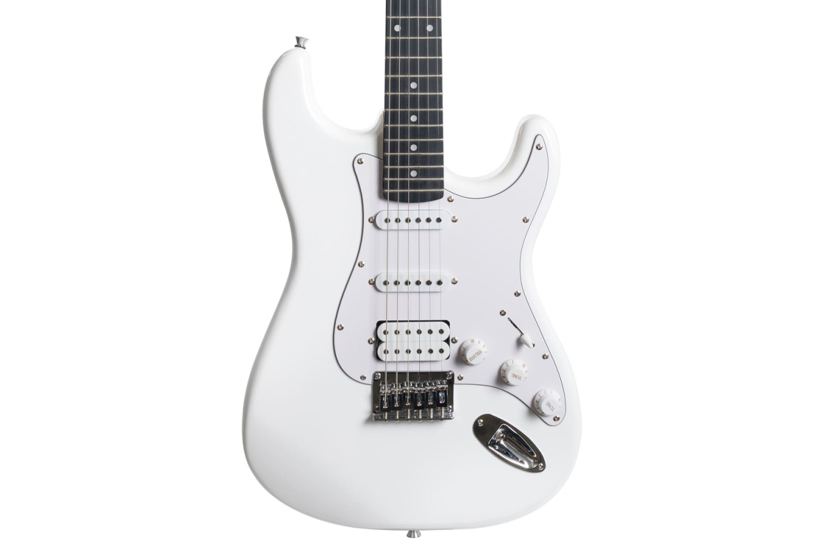 Electric Guitar ROCKDALE Acadia HT HSS White