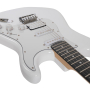 Electric Guitar ROCKDALE Acadia HT HSS White