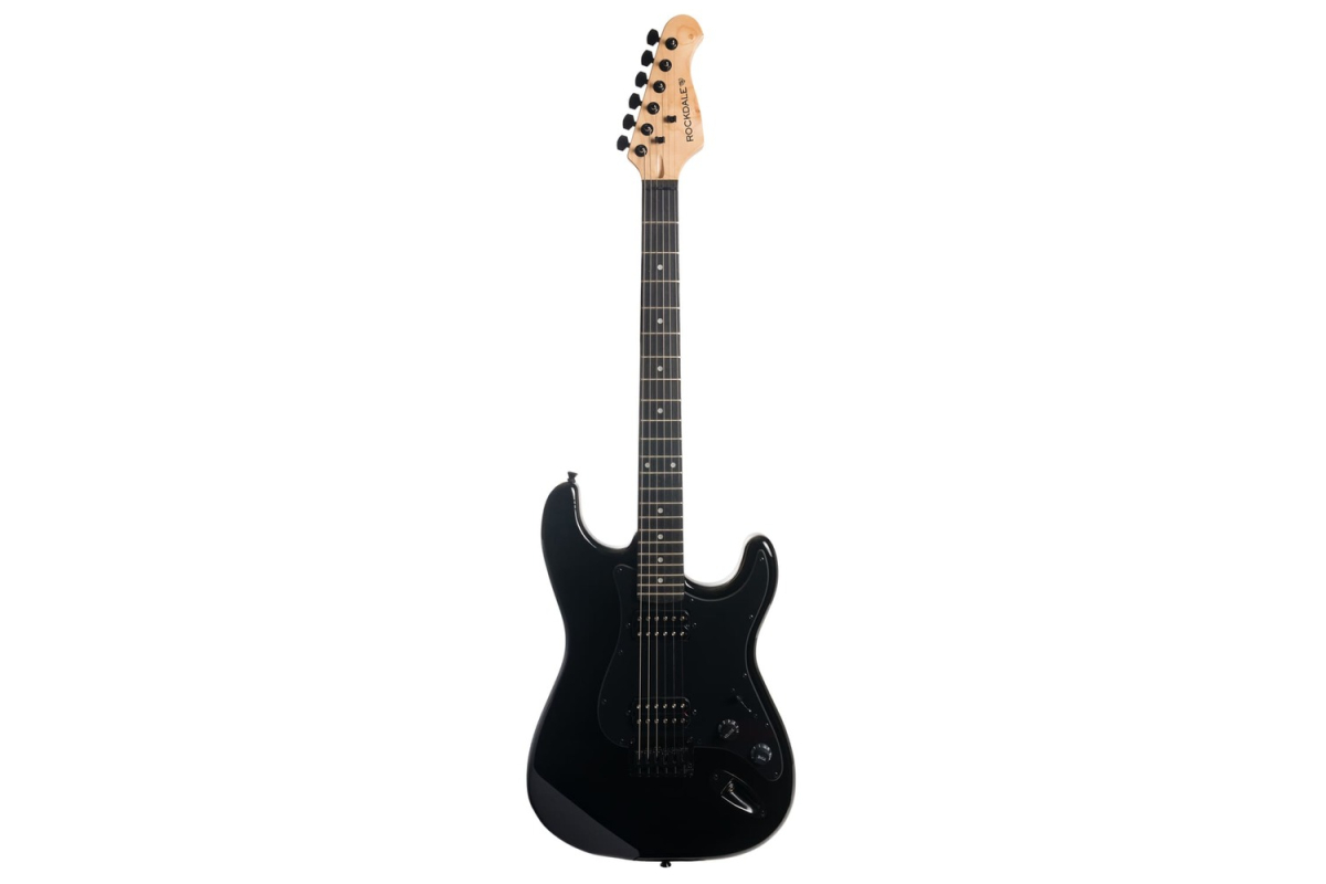 Electric Guitar ROCKDALE Charger HT HH Black