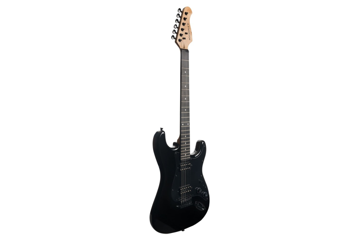 Electric Guitar ROCKDALE Charger HT HH Black