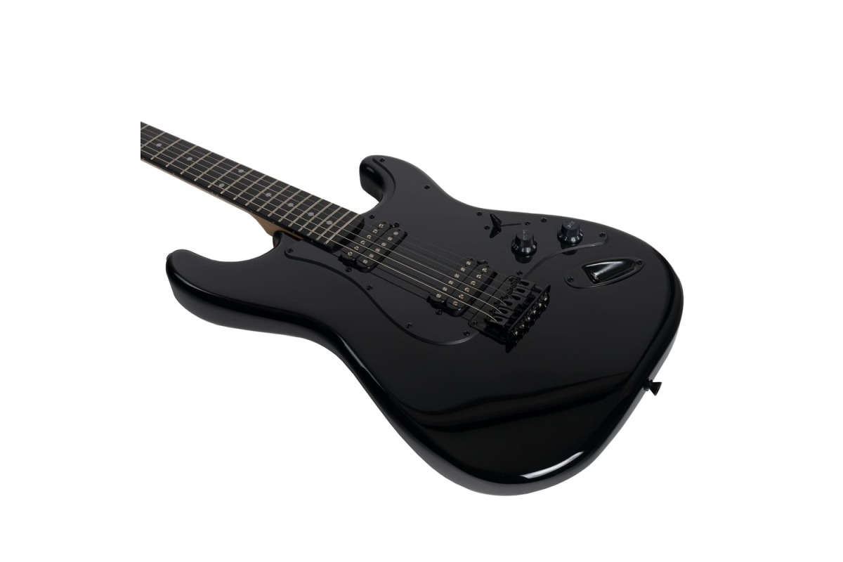 Electric Guitar ROCKDALE Charger HT HH Black