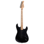 Electric Guitar ROCKDALE Charger HT HH Maple Black