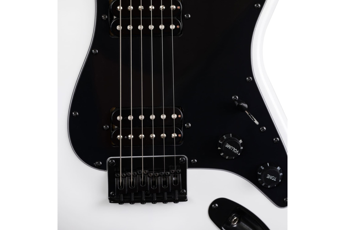 Electric Guitar ROCKDALE Charger HT HH Maple White