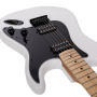 Electric Guitar ROCKDALE Charger HT HH Maple White