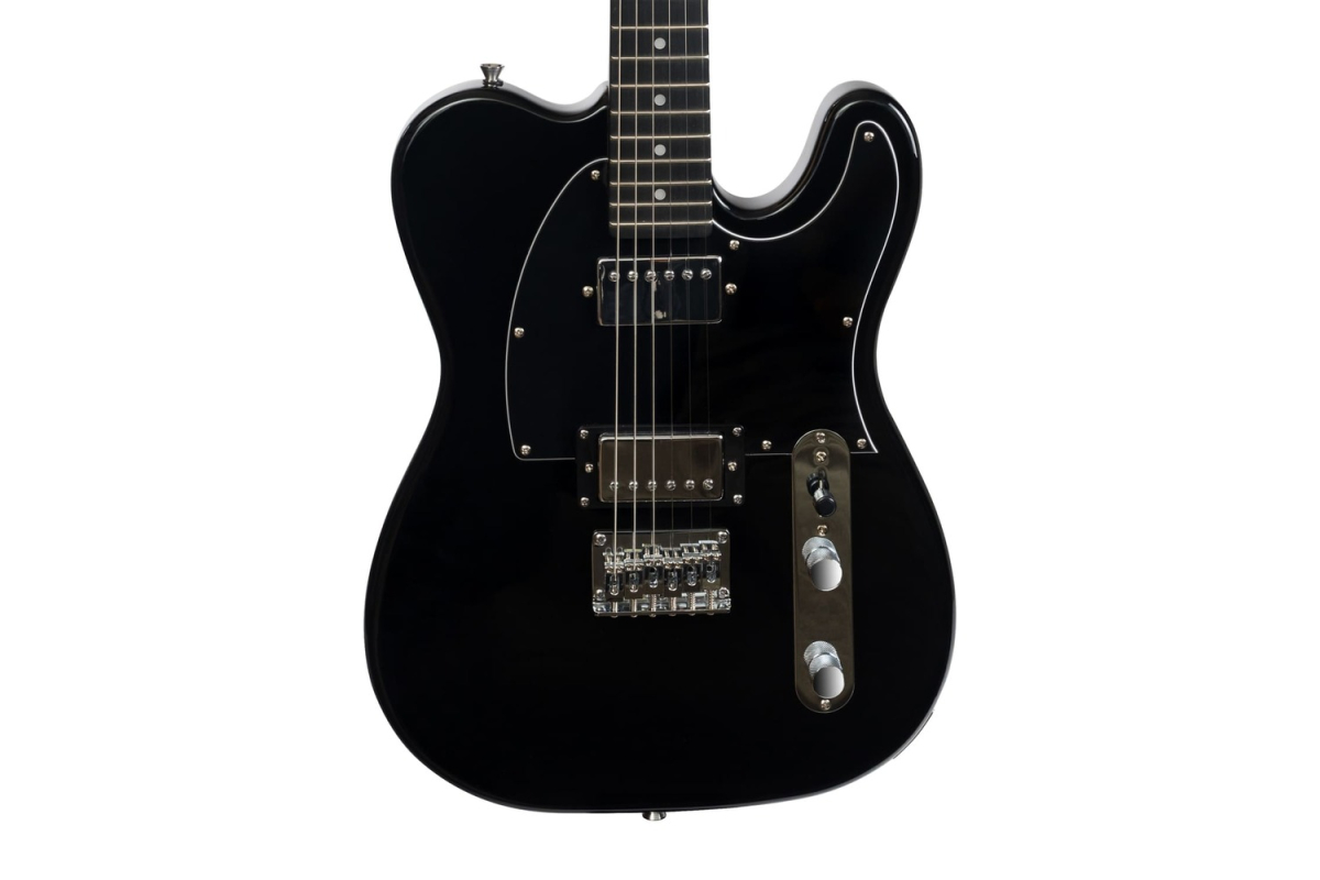 Electric Guitar ROCKDALE Teton HH Black