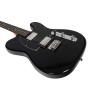 Electric Guitar ROCKDALE Teton HH Black