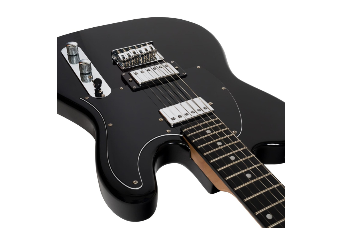 Electric Guitar ROCKDALE Teton HH Black