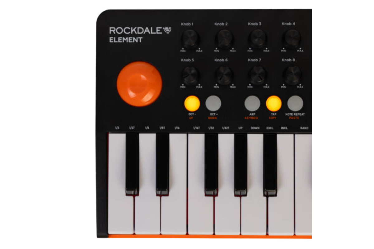 MIDI klávesnice ROCKDALE ELEMENT BLACK