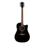 ROCKDALE Maverick D6 CE BLACK GLOSS electro-acoustic guitar