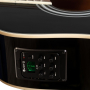 ROCKDALE Maverick D6 CE BLACK GLOSS electro-acoustic guitar