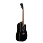ROCKDALE Maverick D6 CE BLACK GLOSS electro-acoustic guitar