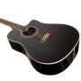 ROCKDALE Maverick D6 CE BLACK GLOSS electro-acoustic guitar