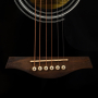 ROCKDALE Maverick D6 CE BLACK GLOSS electro-acoustic guitar
