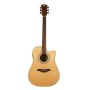 ROKDALE Maverick D6 CE NATURAL GLOSS electro-acoustic guitar