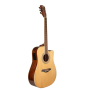 ROKDALE Maverick D6 CE NATURAL GLOSS electro-acoustic guitar