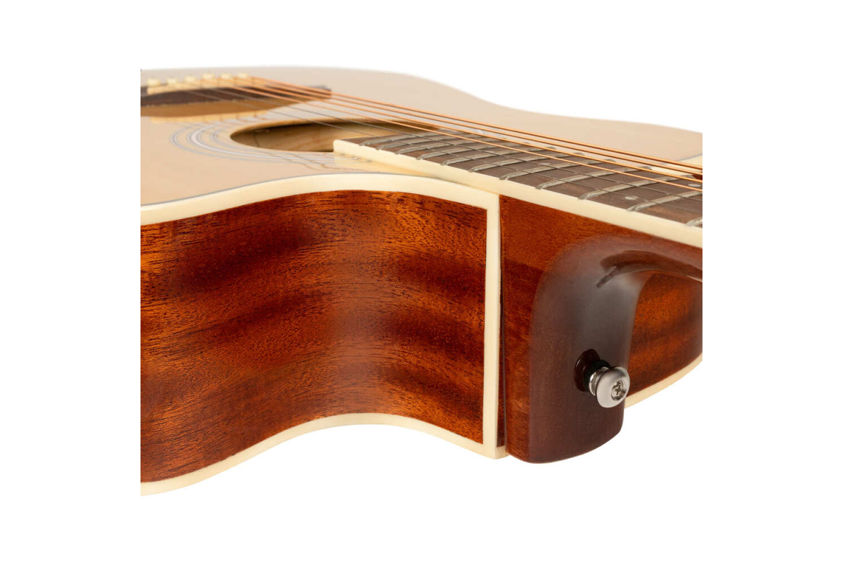 ROKDALE Maverick D6 CE NATURAL GLOSS electro-acoustic guitar
