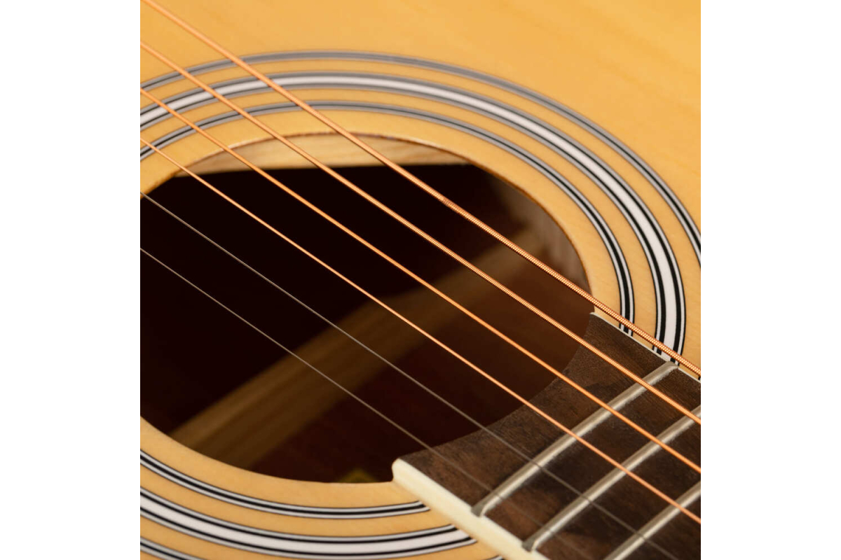 ROKDALE Maverick D6 CE NATURAL GLOSS electro-acoustic guitar