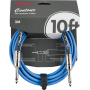 Кабель инструментальный FENDER CABLE CONTOUR SERIES 10' LAKE PLACID BLUE