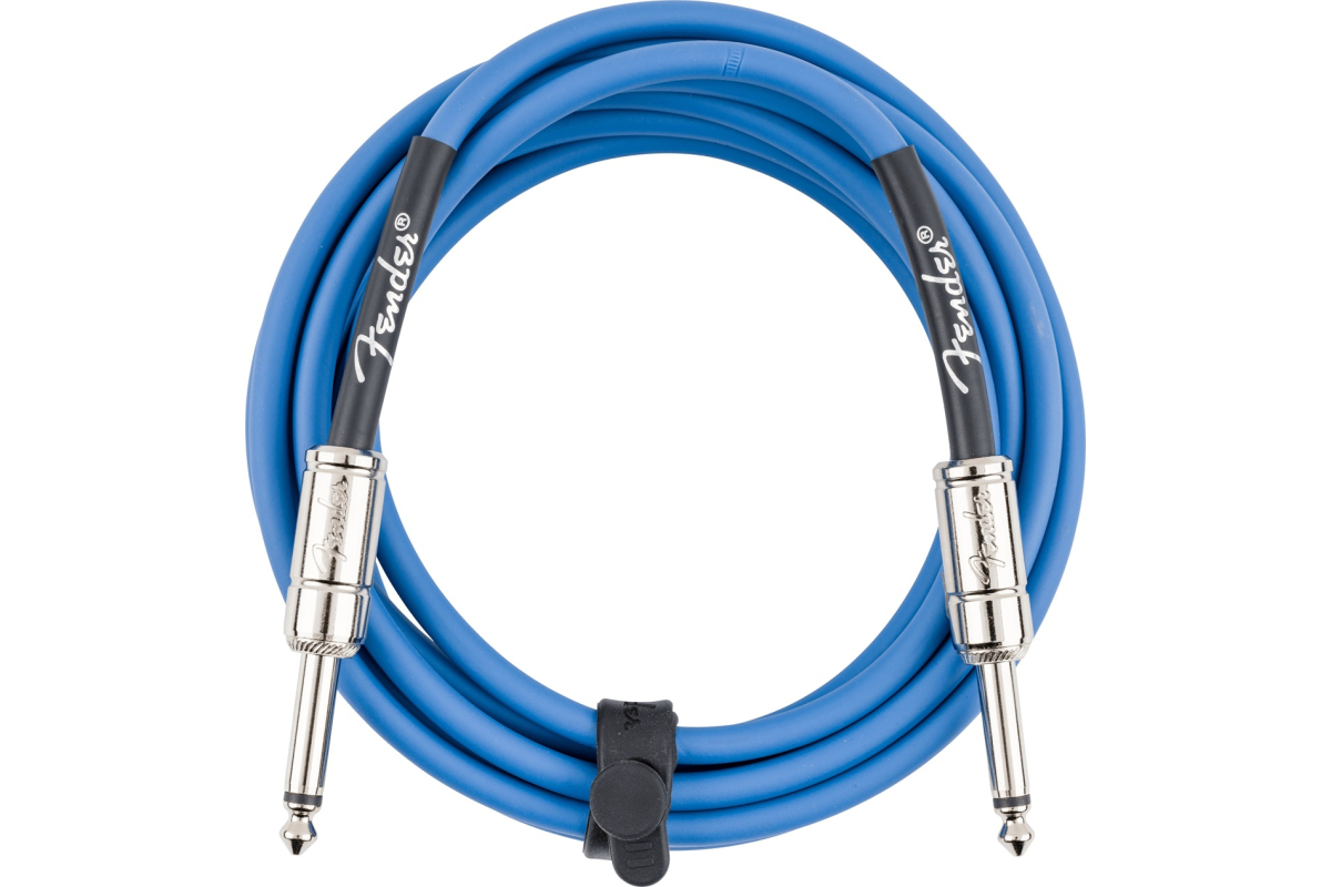 Кабель инструментальный FENDER CABLE CONTOUR SERIES 10' LAKE PLACID BLUE
