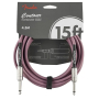 Кабель инструментальный FENDER CABLE CONTOUR SERIES 15' BURGUNDY MIST