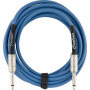 Кабель инструментальный FENDER CABLE CONTOUR SERIES 15' LAKE PLACID BLUE