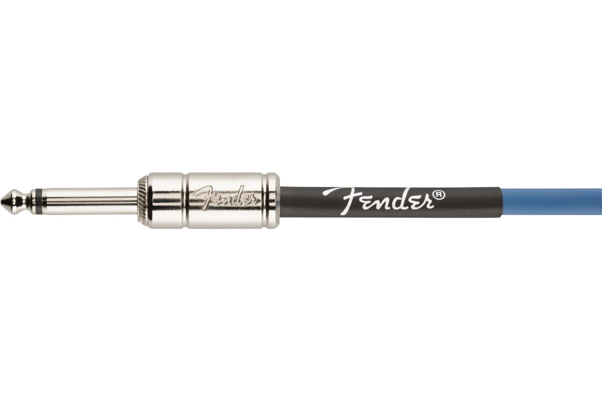 Кабель инструментальный FENDER CABLE CONTOUR SERIES 15' LAKE PLACID BLUE