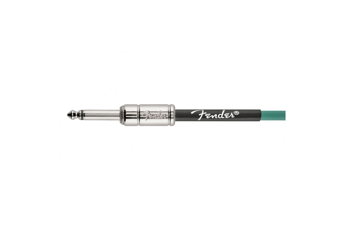 Кабель инструментальный FENDER CABLE CONTOUR SERIES 15' SHERWOOD GREEN