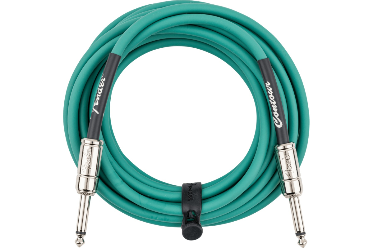 Кабель инструментальный FENDER CABLE CONTOUR SERIES 18.6' SHERWOOD GREEN